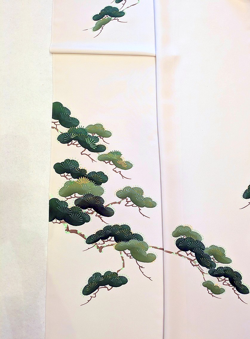 手描き友禅絵羽織