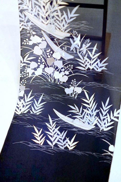 手描き友禅絵羽織