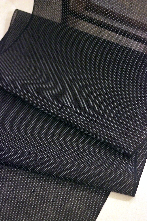 越後麻織物/十字蚊絣