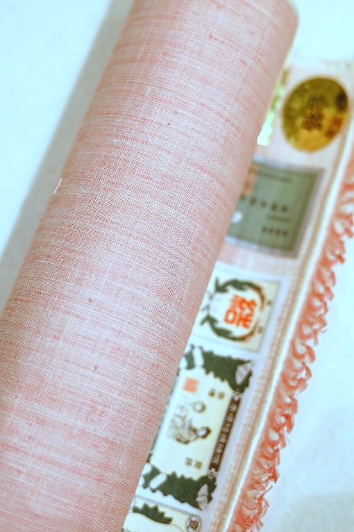 本場結城紬/飛び百細工・捩じり梅