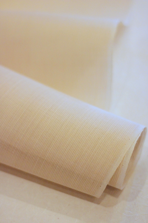 小千谷縮/浅葱格子