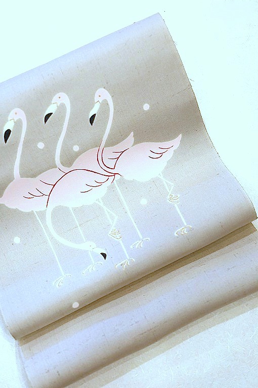 西陣織袋帯/瀞銀錦