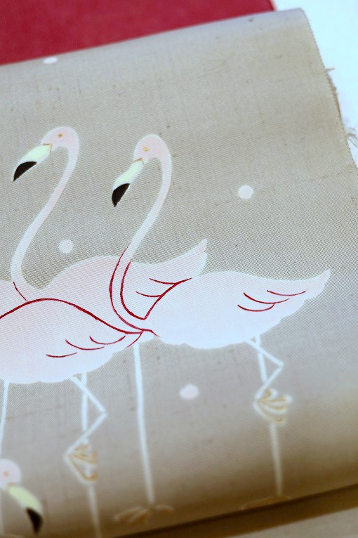 西陣織袋帯/瀞銀錦