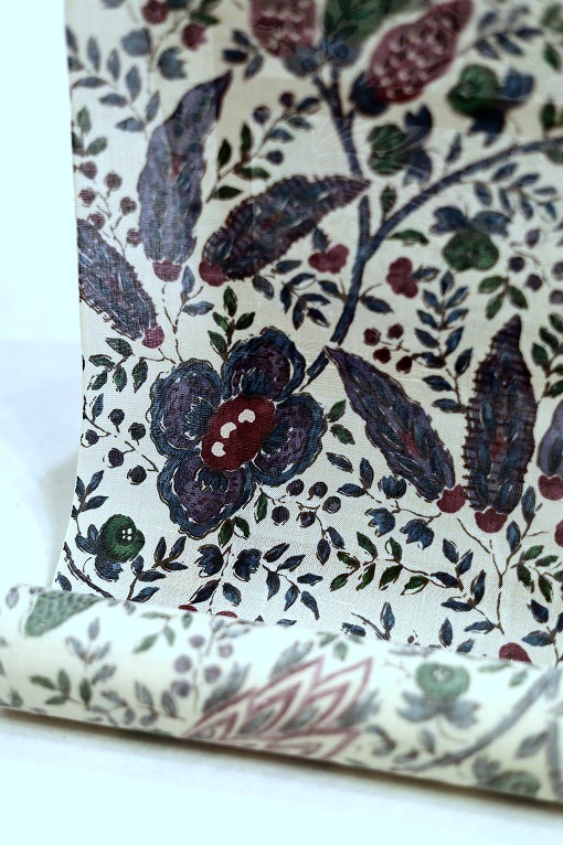 型絵染/九寸名古屋帯 創作更紗