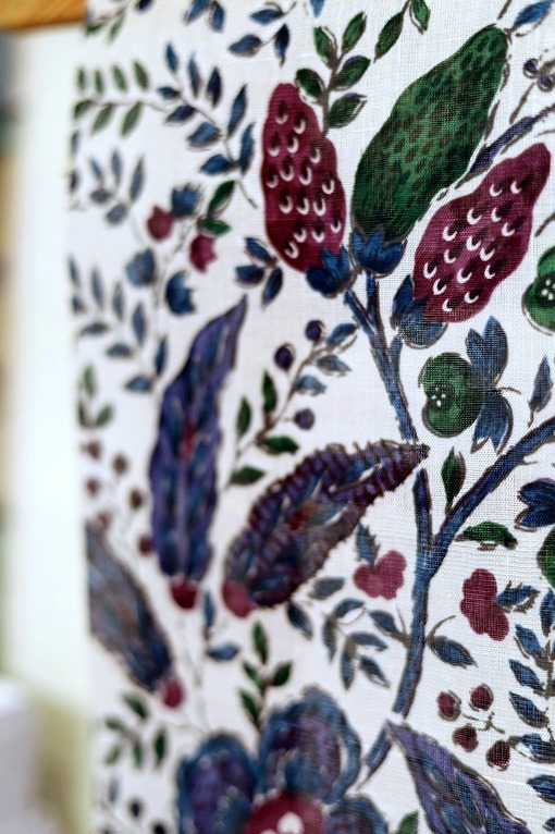 型絵染/九寸名古屋帯 創作更紗