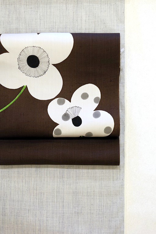 西陣織袋帯/瀞銀錦