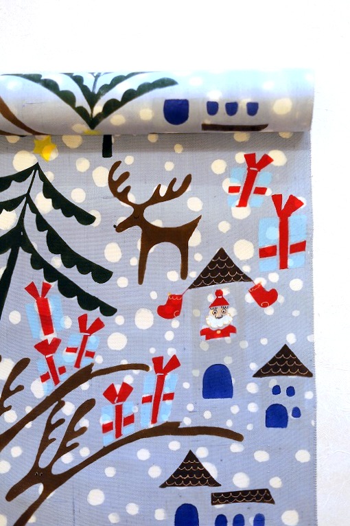 西陣織袋帯/瀞銀錦