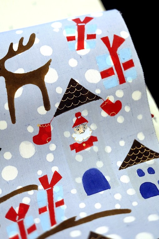 西陣織袋帯/瀞銀錦