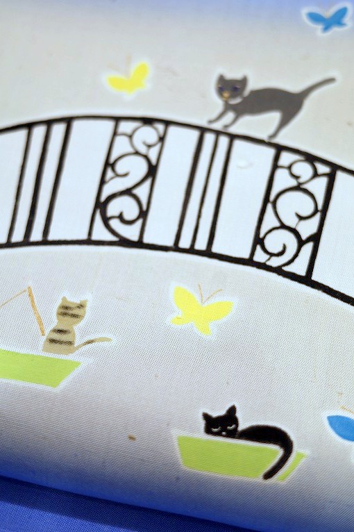 西陣織袋帯/瀞銀錦