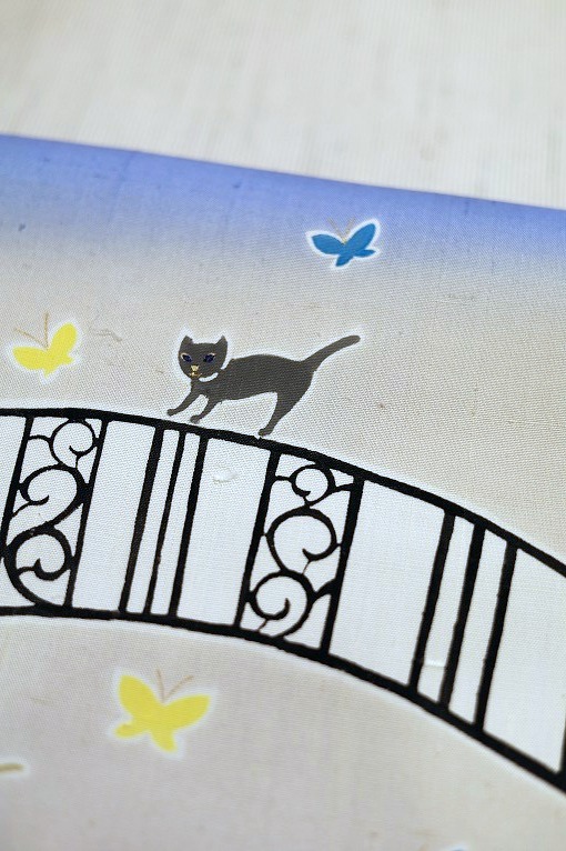 西陣織袋帯/瀞銀錦