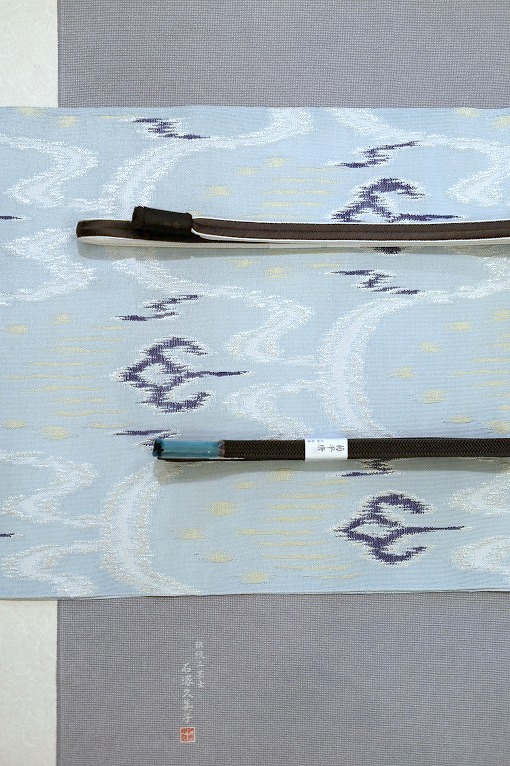 西陣織九寸名古屋帯/斑鳩間道 洛風林