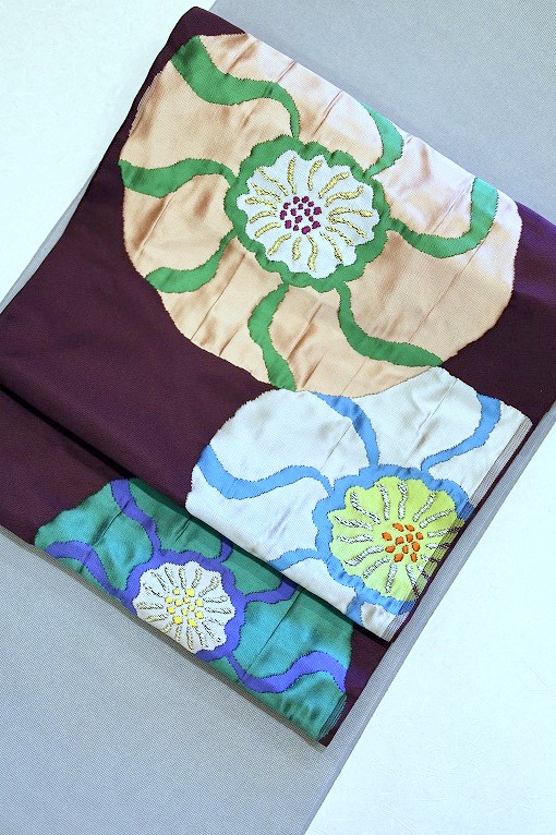 西陣織九寸名古屋帯/花の宴 洛風林