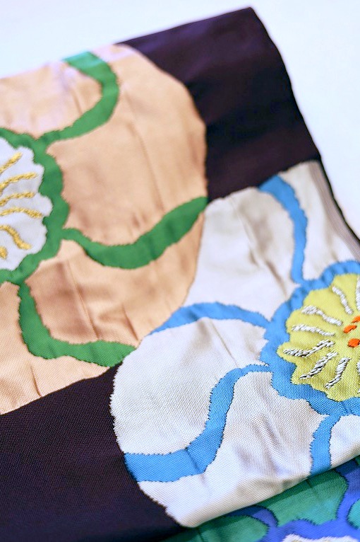 西陣織九寸名古屋帯/花の宴 洛風林