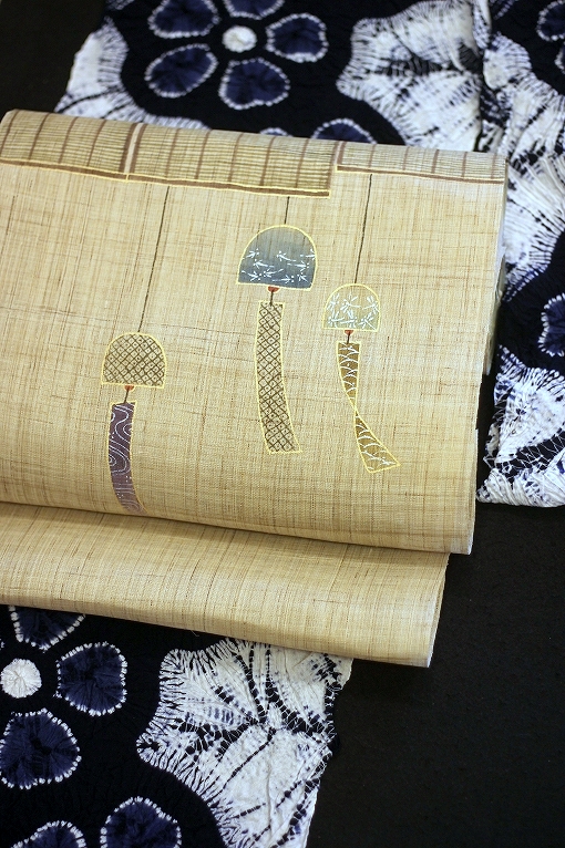 工藝絞り/有松絞り・捩じり梅本藍