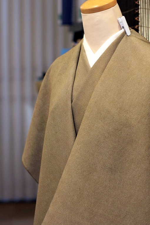 江戸小紋 万筋（※毛万筋）伊勢型紙-糸入り極縞彫り２６本