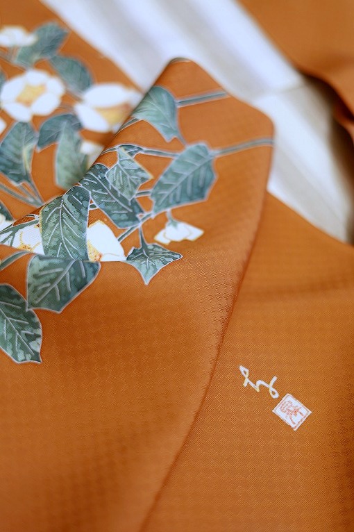 手描き友禅/九寸名古屋帯