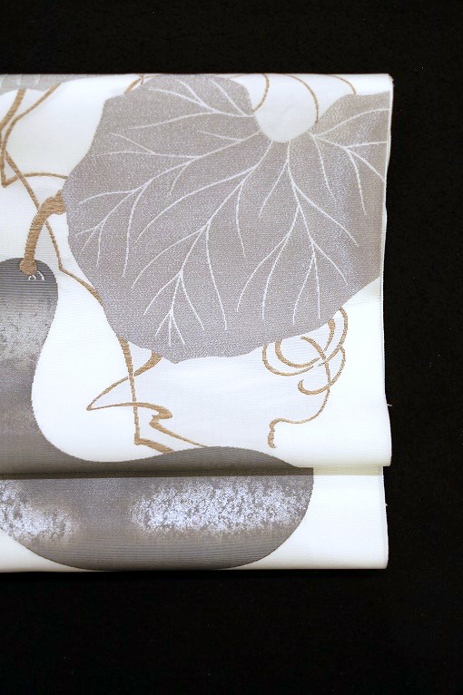 西陣織袋帯/瀞銀錦