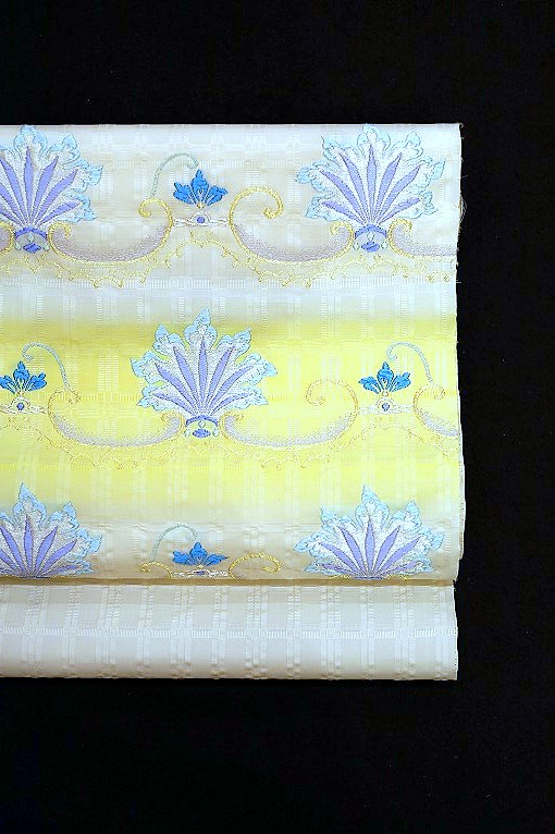 西陣織袋帯/瀞銀錦