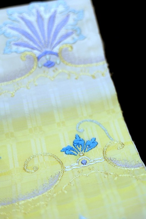 西陣織袋帯/瀞銀錦