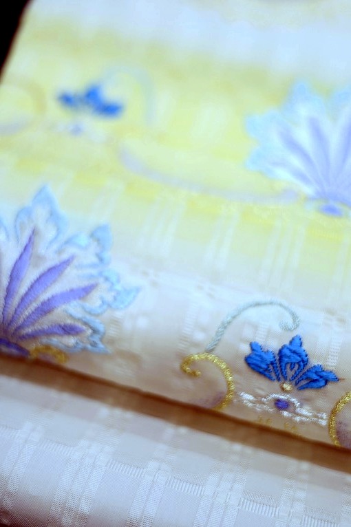 西陣織袋帯/瀞銀錦