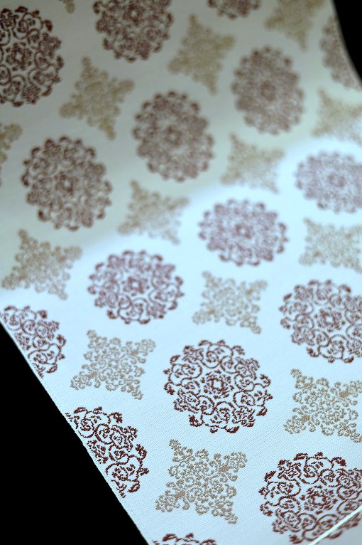 爪掻き綴れ袋帯/全通