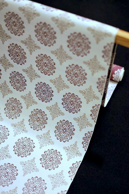 爪掻き綴れ袋帯/全通