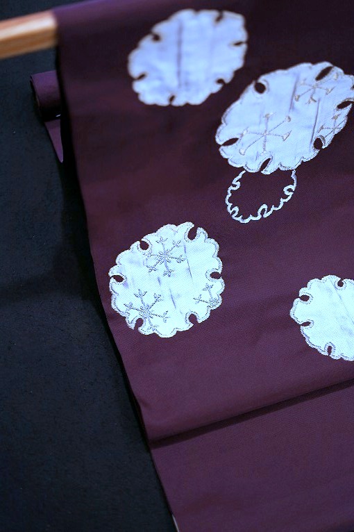 西陣織袋帯/瀞銀錦