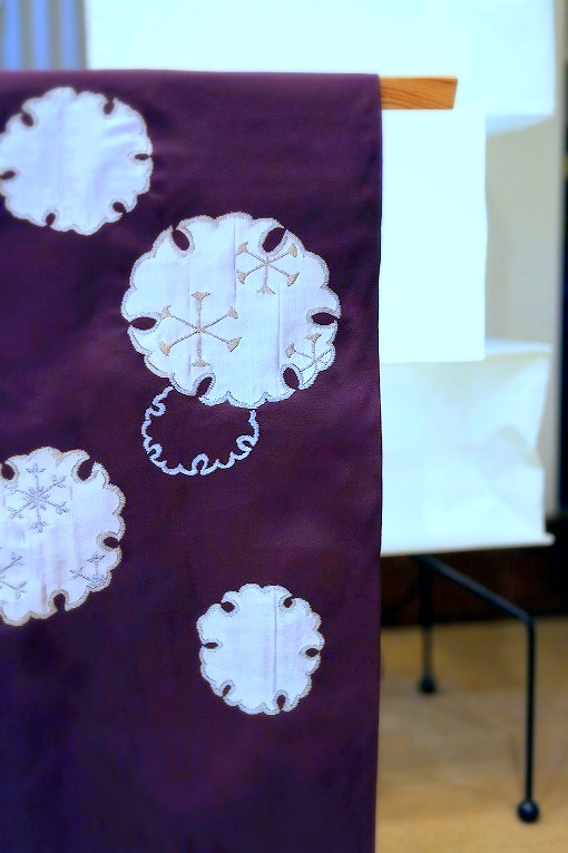 西陣織袋帯/瀞銀錦