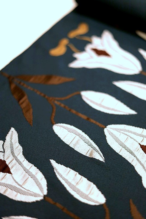 西陣織袋帯/瀞銀錦