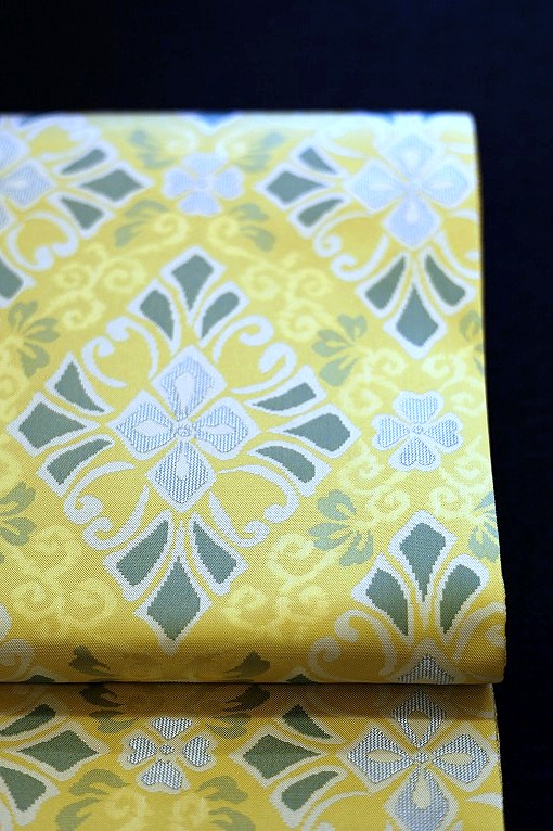 西陣織袋帯/北村武資 経錦/花菱文