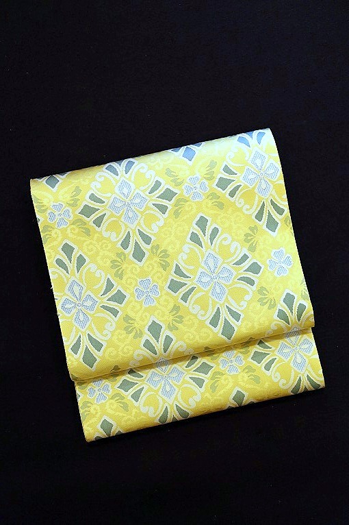 西陣織袋帯/北村武資 経錦/花菱文