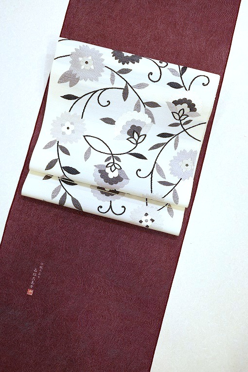 西陣織名古屋帯/花更紗 勝山さと子