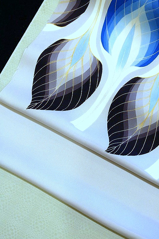 手描き友禅/九寸名古屋帯　湯本エリ子